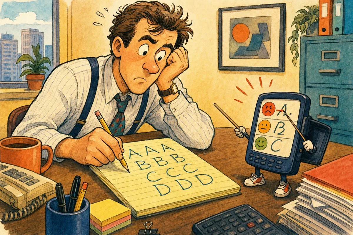 The computer understood handwriting after you agreed to stop writing letters like a human.