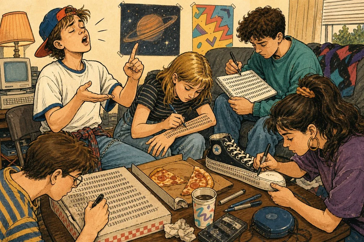 Friendship required memorizing a number longer than your home phone and waiting for the little uh-oh.